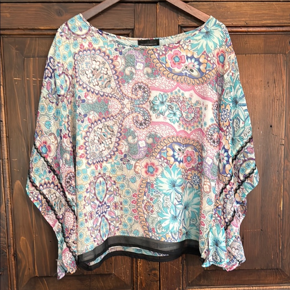 Floral Paisley Women's Top